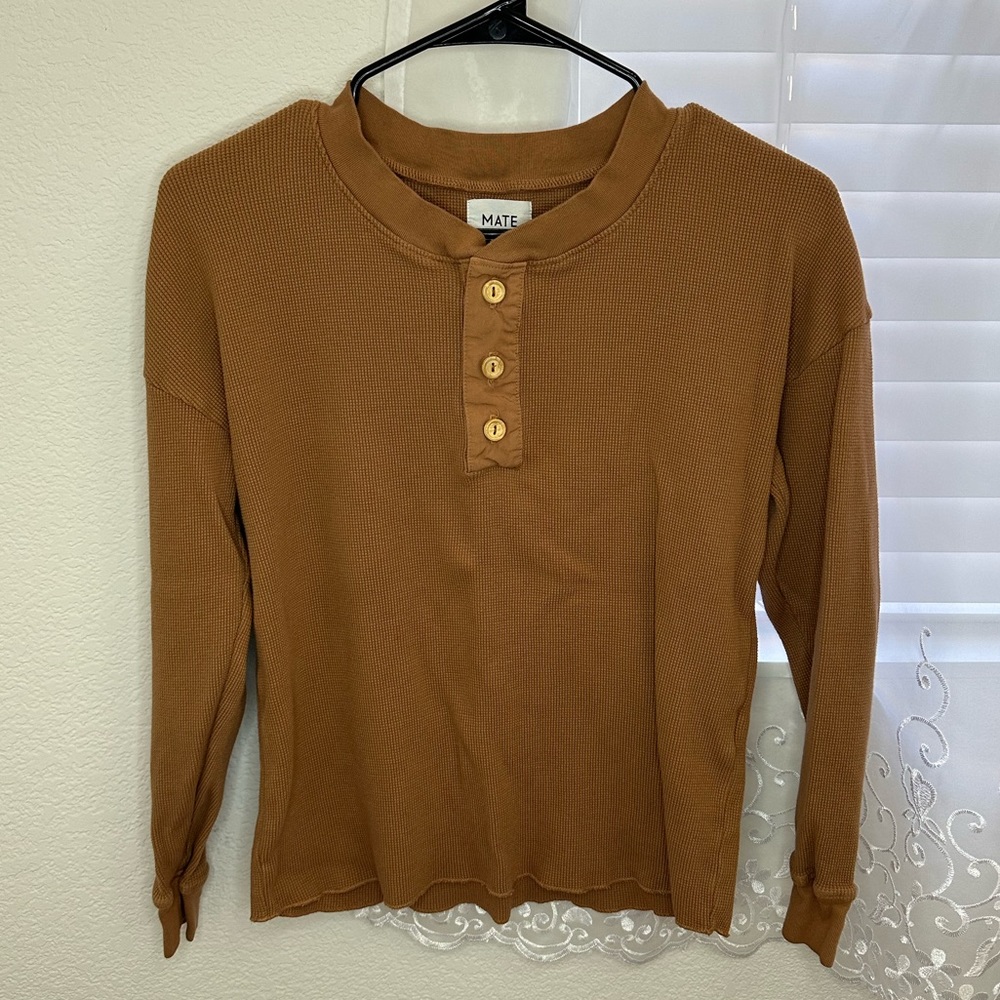 Mate the Label Thermal Top